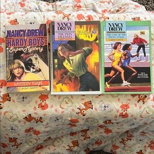 Nancy Drew paperbacks (3)
